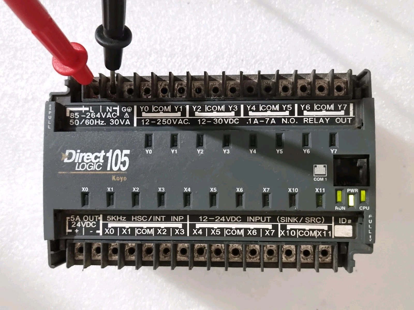 DIRECT LOGIC 105 KOYO FACTS F1-130D CPU MODULE MADE IN USA FREE SHIPPING